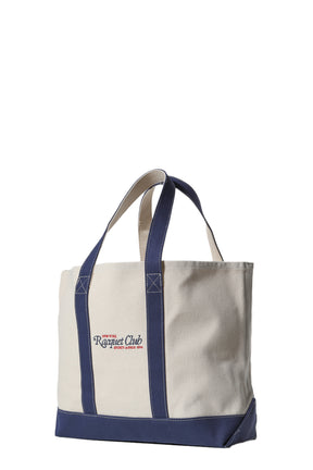 94 RACQUET CLUB TWO TONE TOTE BAG / NATURAL