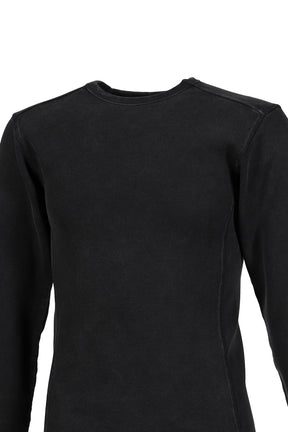 entire studios THERMAL LONG SLEEVE / WASHED BLK