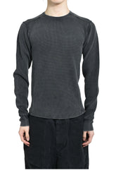 entire studios THERMAL LONG SLEEVE / WASHED BLK