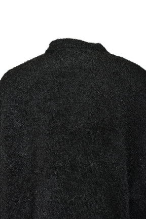 CREW NECK KNIT/GLITTER / BLK