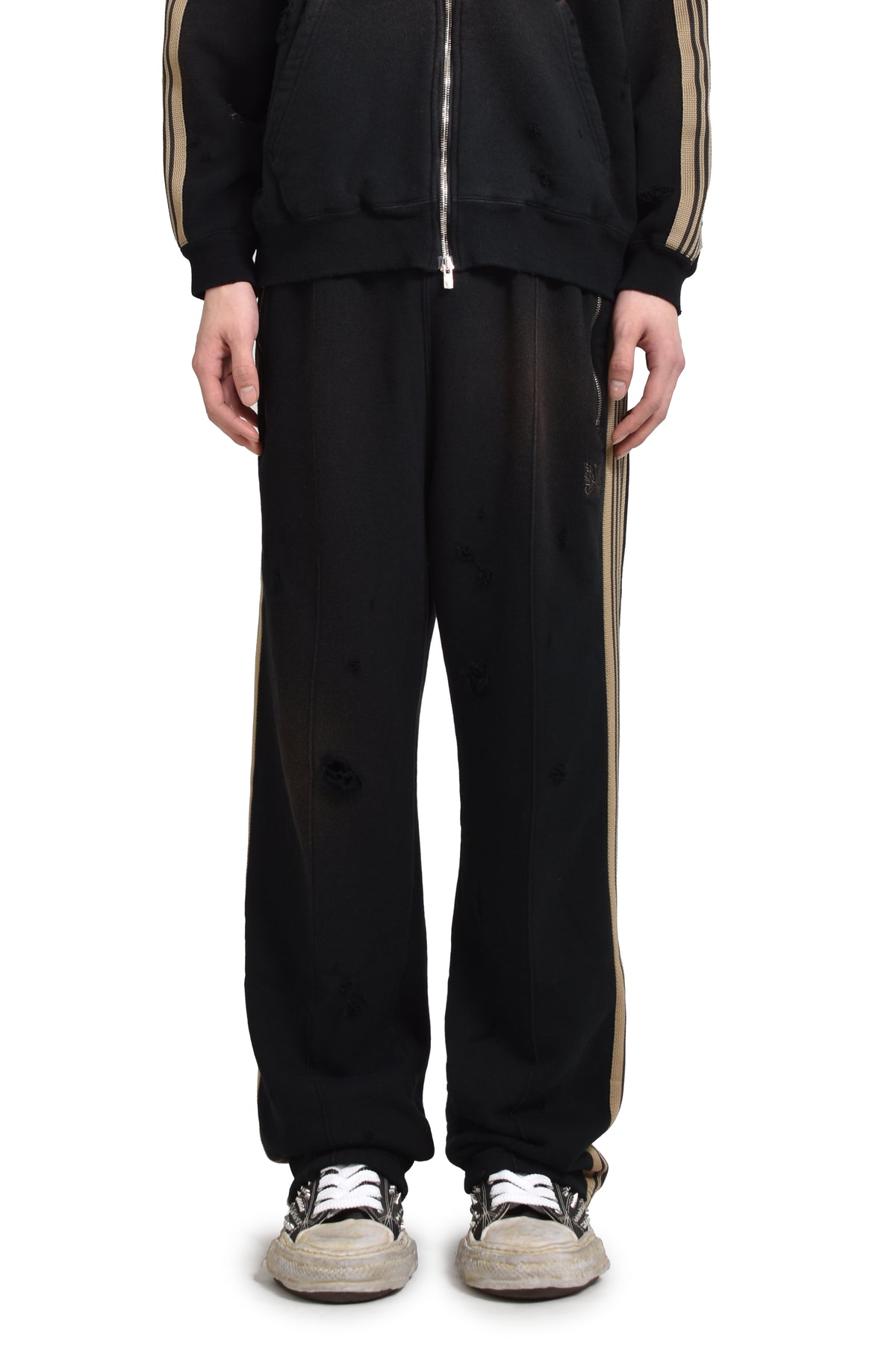 TRACK PANT - COTTON JERSEY(EXCLUSIVE) / BLK