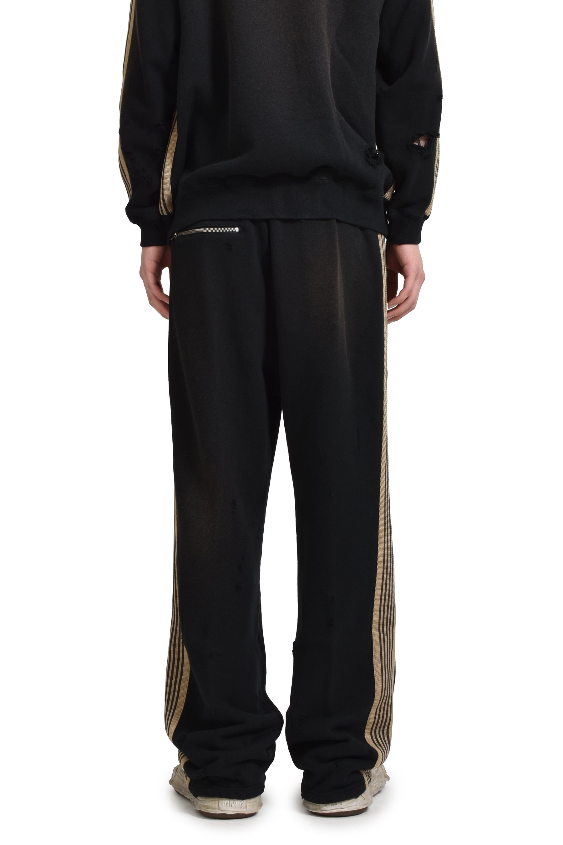 TRACK PANT - COTTON JERSEY(EXCLUSIVE) / BLK