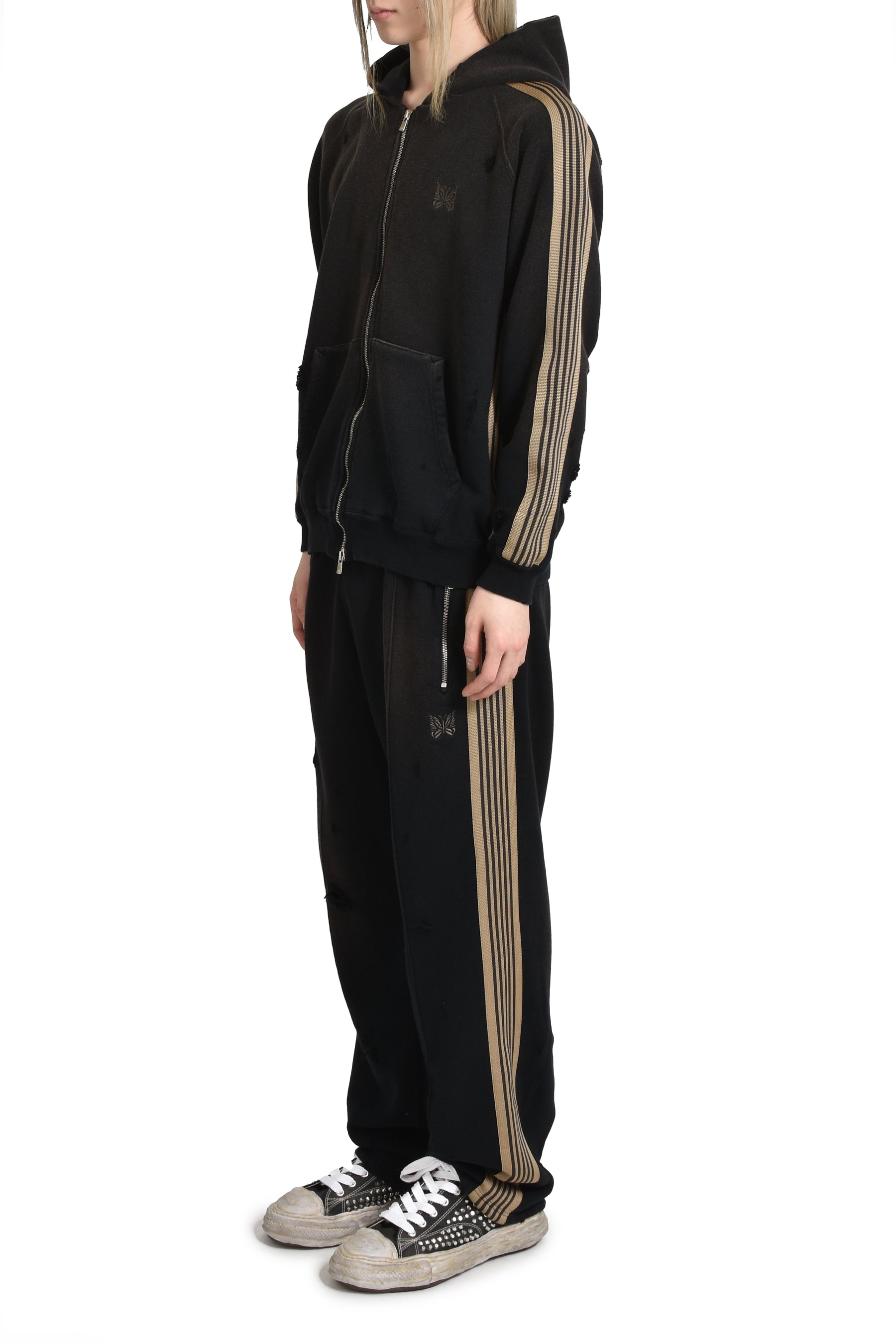 TRACK PANT - COTTON JERSEY(EXCLUSIVE) / BLK