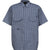 TECH FISHING SHIRT S/S SUMMER PLAID / SMOKE BLU