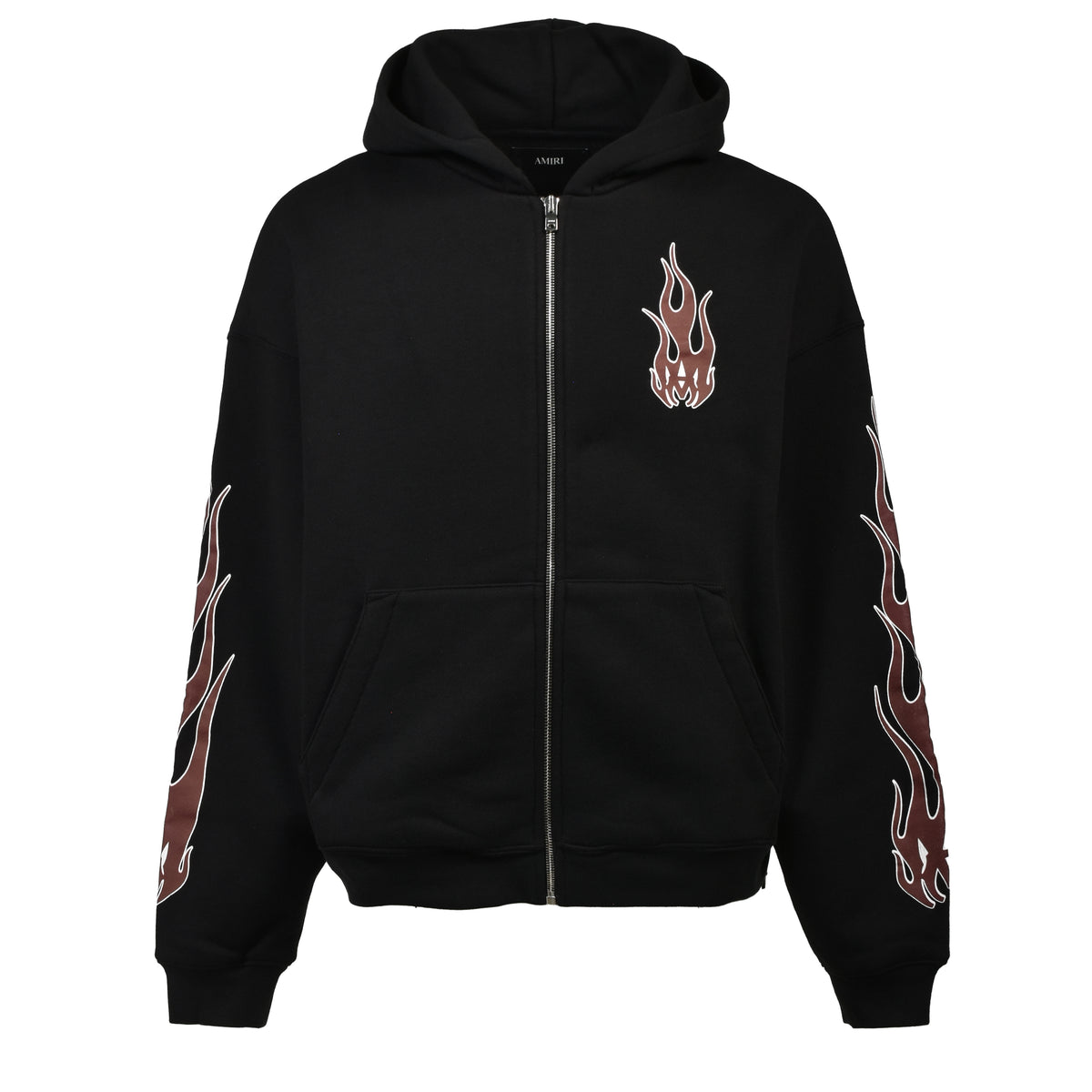 AMIRI アミリ SS26 MA FLAMES ZIP HOODIE / BLK - NUBIAN ヌビアン