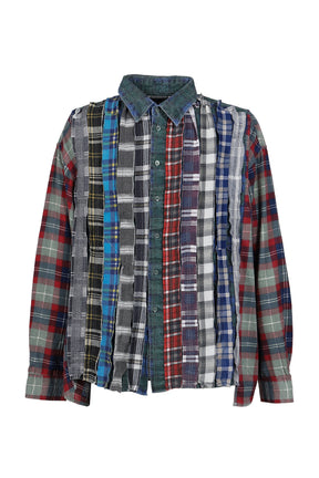 FLANNEL SHIRT -> RIBBON WIDE SHIRT / ASSORTED