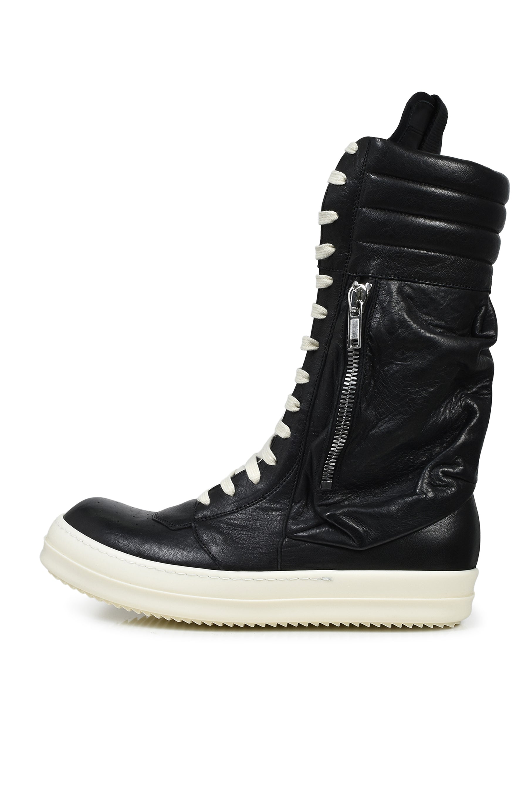 JapanRabbit公式アカウント00☆ リックオウエンス☆黒 Rick Owens リック オウエンス SS26 CARGO GEOBASKET / BLACK/MILK