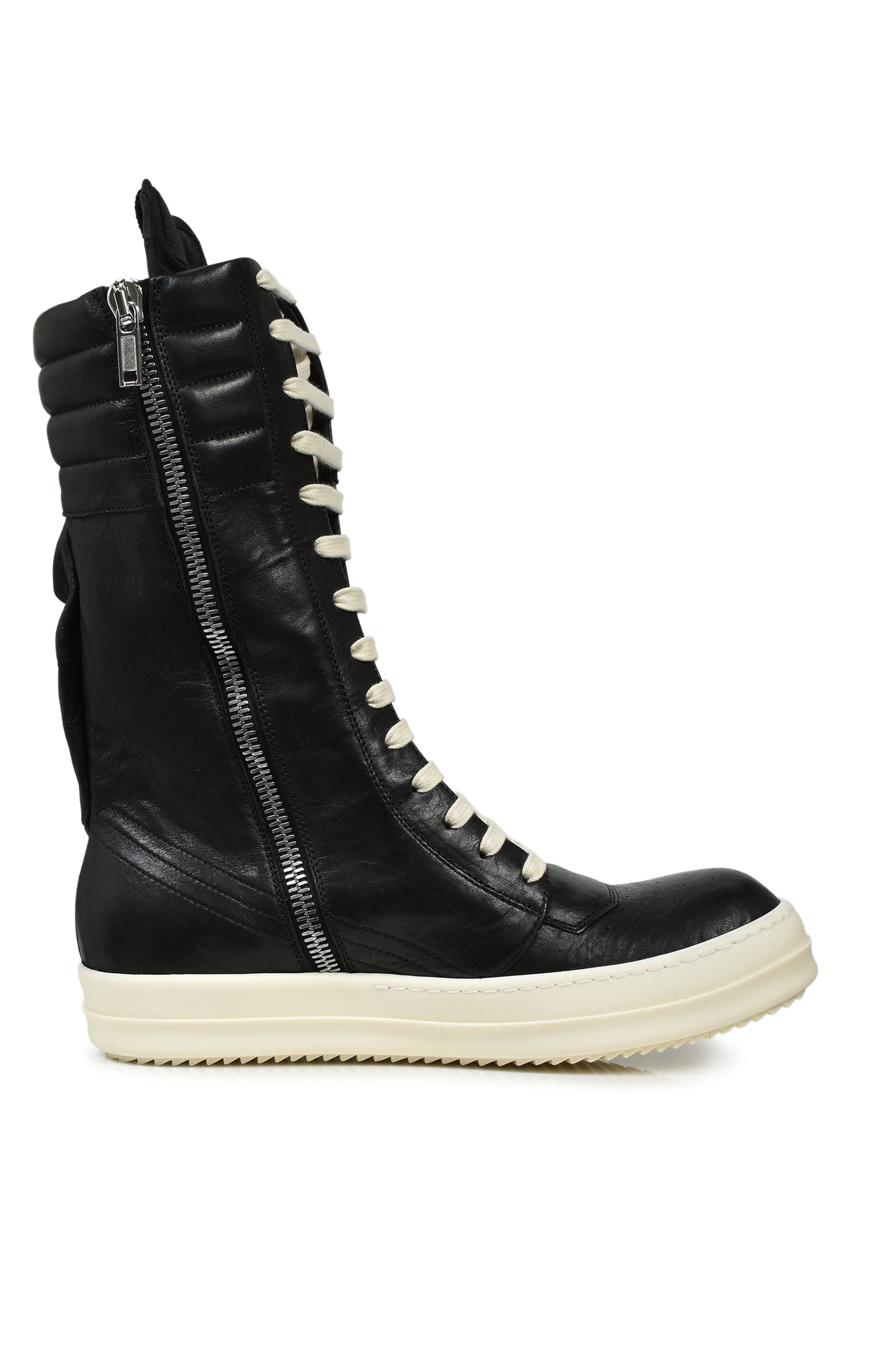 Rick Owens リック オウエンス SS26 CARGO GEOBASKET / BLACK/MILK