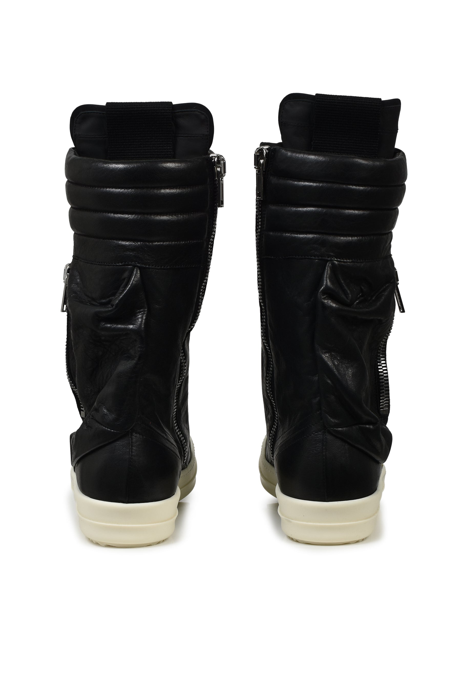 Rick Owens リック オウエンス SS26 CARGO GEOBASKET / BLACK/MILK
