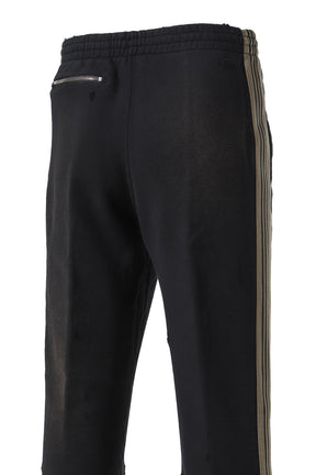 TRACK PANT - COTTON JERSEY(EXCLUSIVE) / BLK