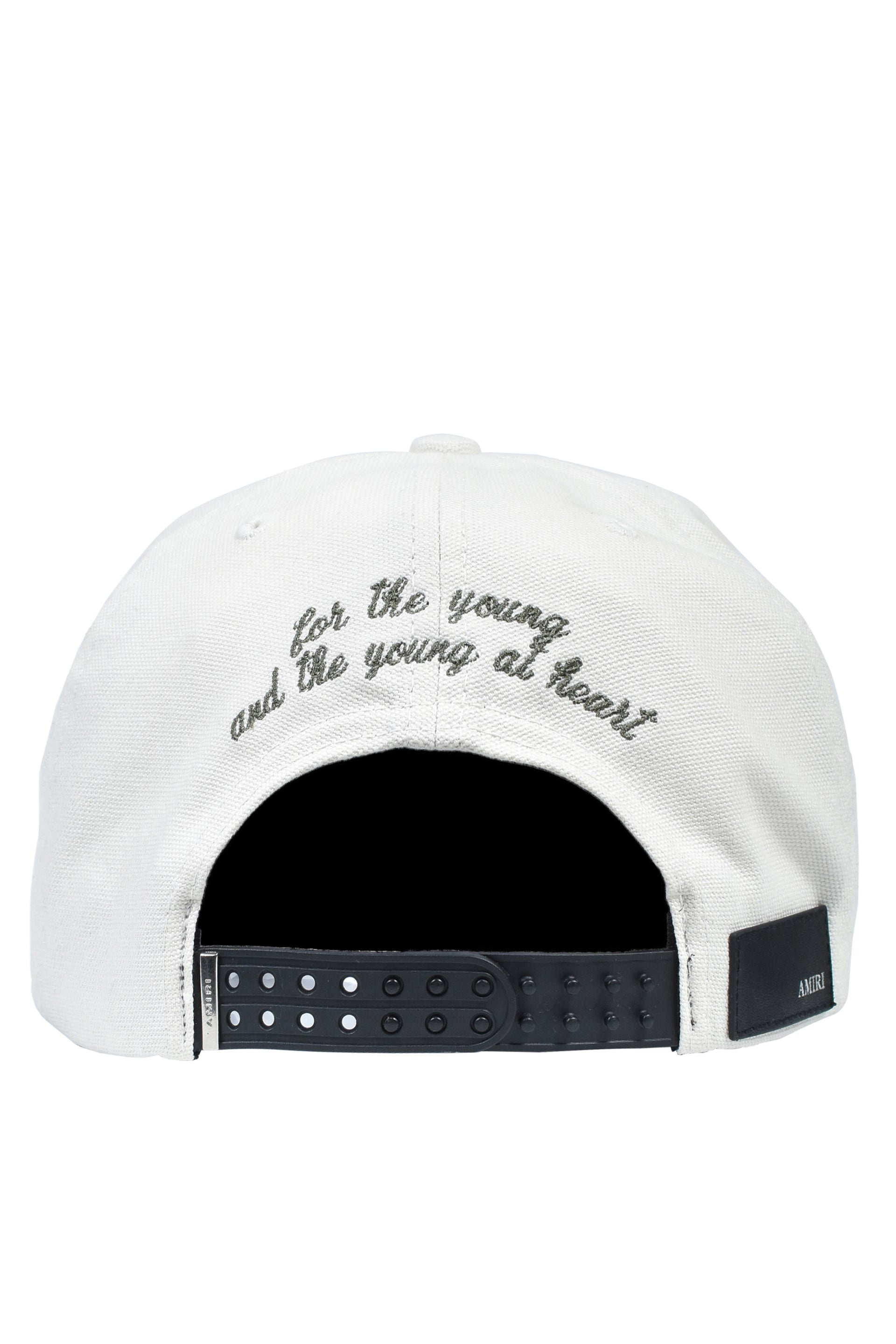 MA OUTLINE CAMO CANVAS HAT / ALABASTER