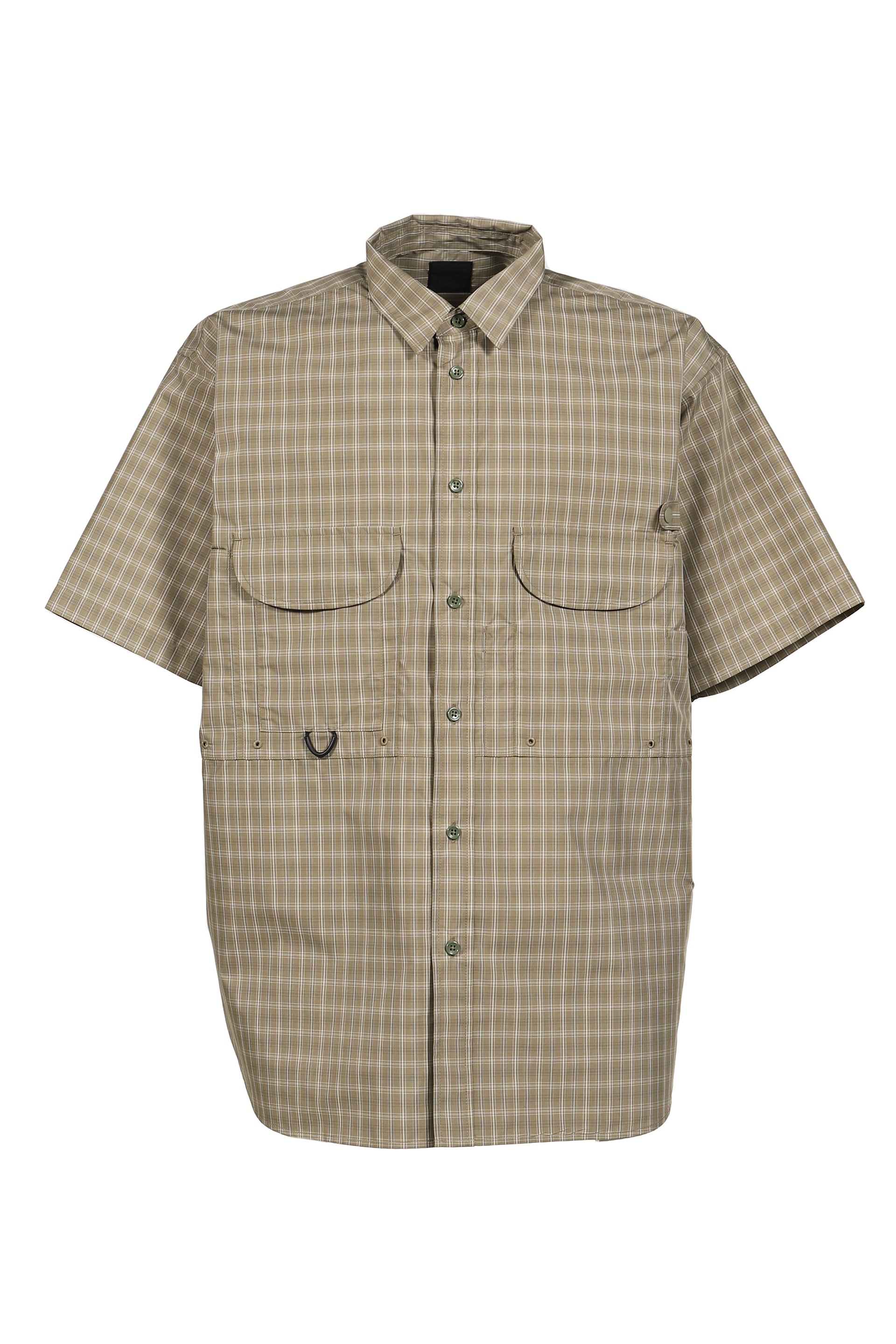 TECH FISHING SHIRT S/S SUMMER PLAID / SAGE GRY