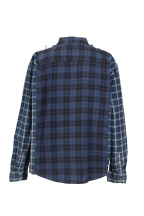 FLANNEL SHIRT -> RIBBON WIDE SHIRT / ASSORTED
