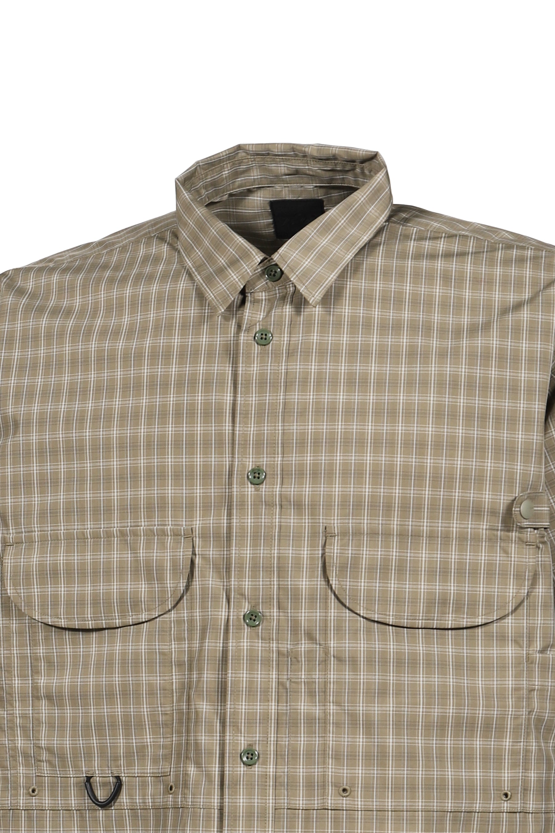 TECH FISHING SHIRT S/S SUMMER PLAID / SAGE GRY