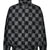 BLOCK CHECK PILE JACKET / BLK