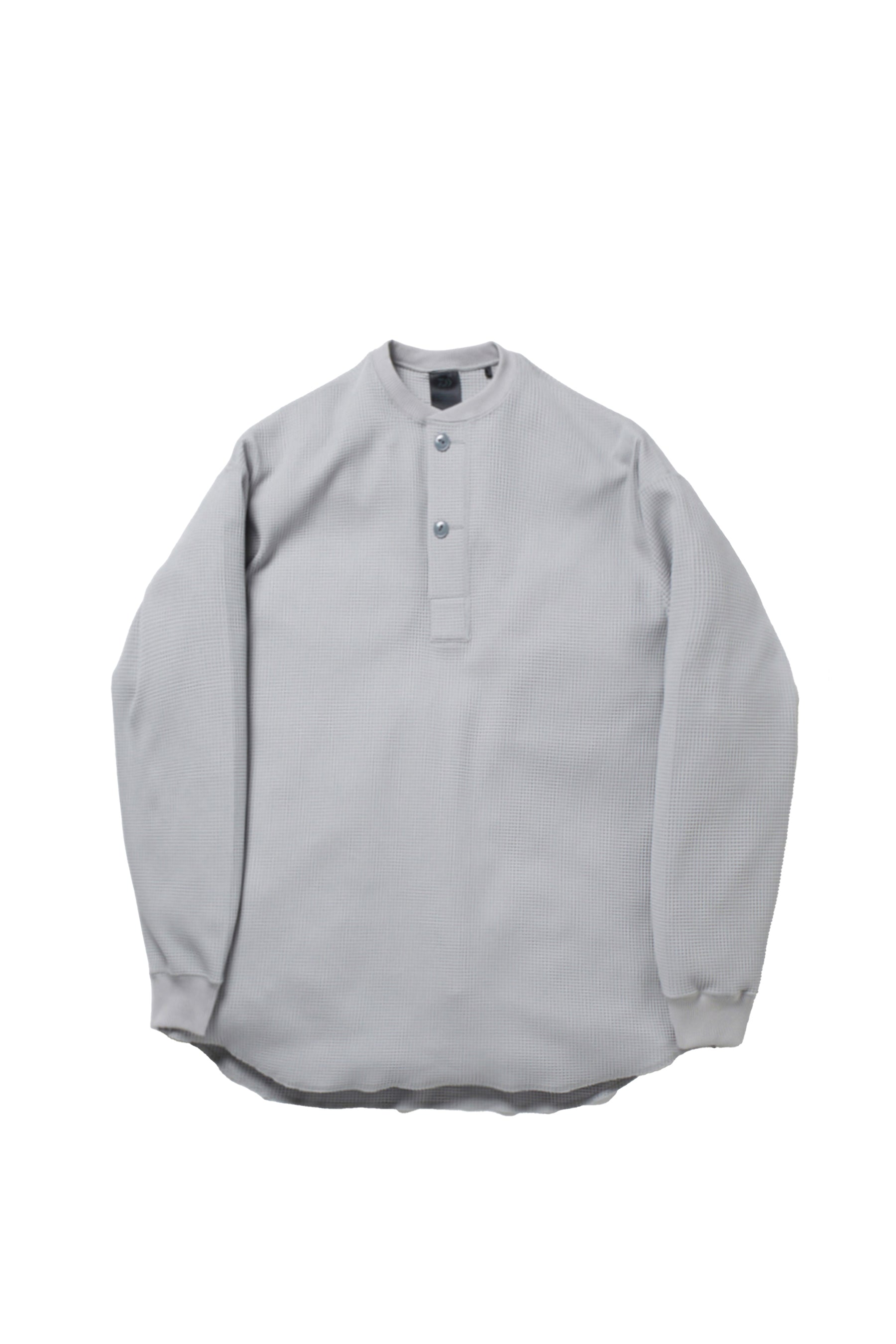 TECH THERMAL HENLEY CREW L/S / L GRY