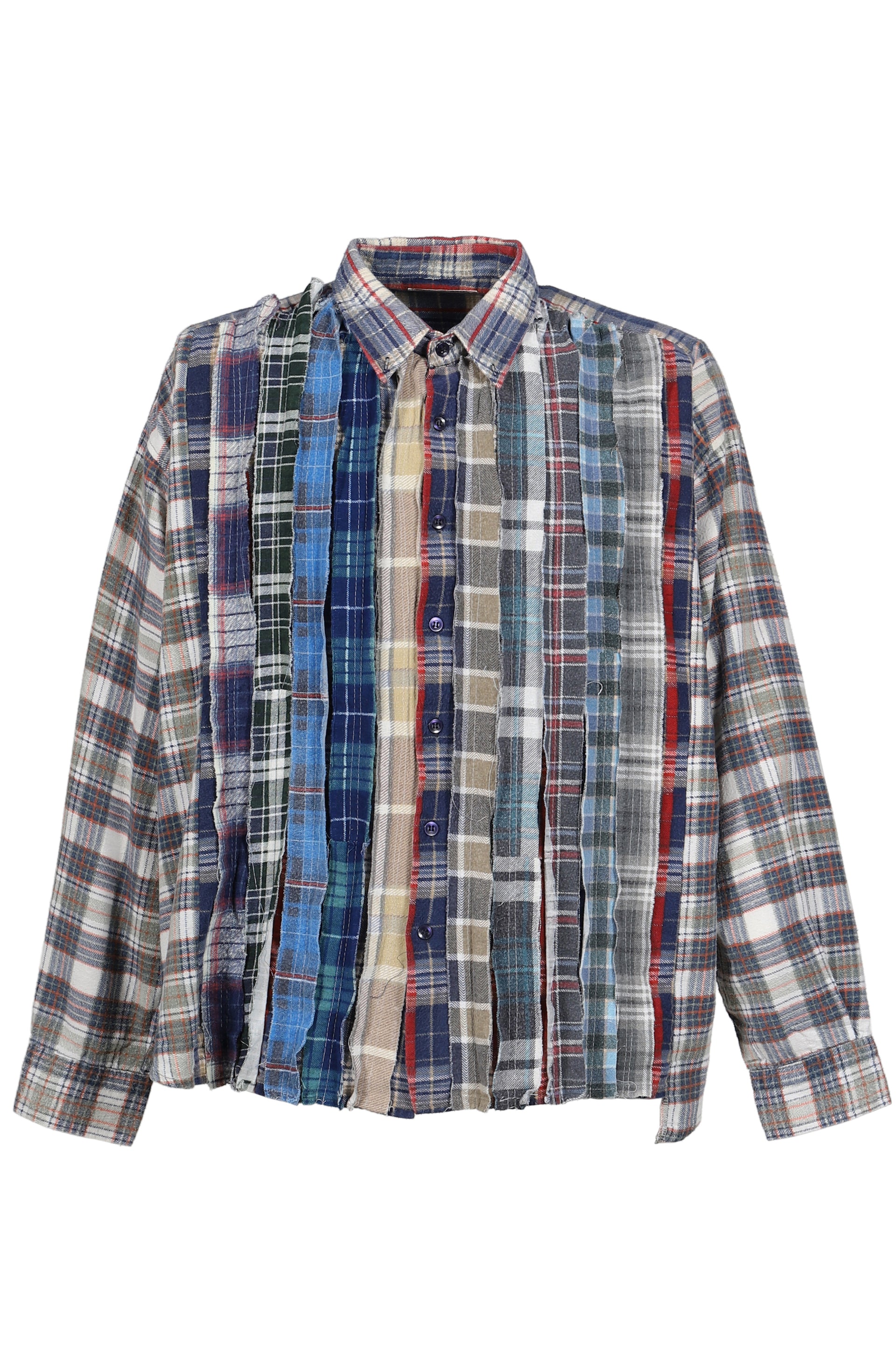 FLANNEL SHIRT -> RIBBON WIDE SHIRT / ASSORTED