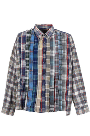 FLANNEL SHIRT -> RIBBON WIDE SHIRT / ASSORTED
