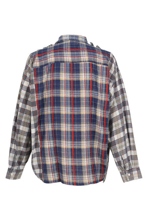 FLANNEL SHIRT -> RIBBON WIDE SHIRT / ASSORTED