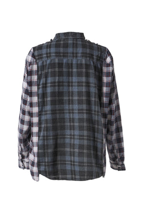 FLANNEL SHIRT -> RIBBON WIDE SHIRT / ASSORTED