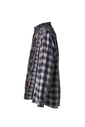 FLANNEL SHIRT -> RIBBON WIDE SHIRT / ASSORTED