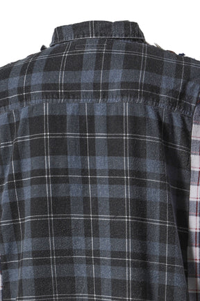 FLANNEL SHIRT -> RIBBON WIDE SHIRT / ASSORTED