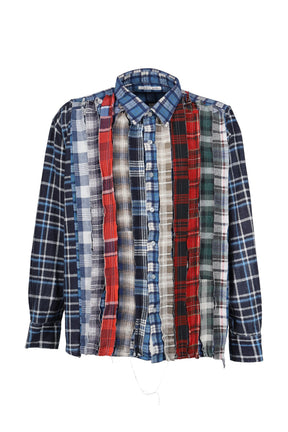 FLANNEL SHIRT -> RIBBON WIDE SHIRT / ASSORTED