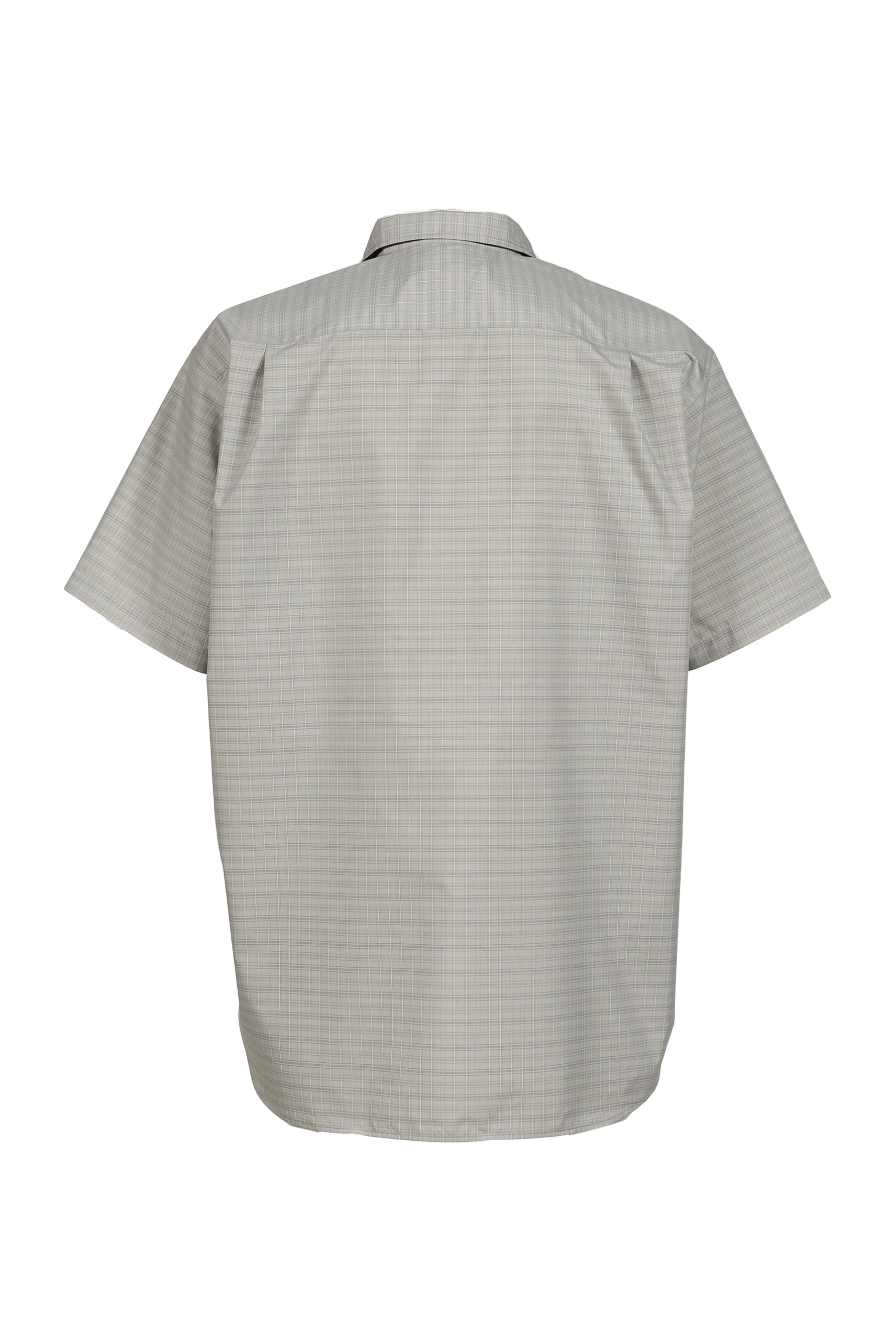 TECH FISHING SHIRT S/S SUMMER PLAID / LT.GRY