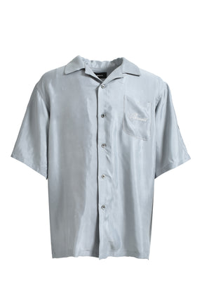 BREATH SCRIPT LOGO LINE SHIRT / GRY