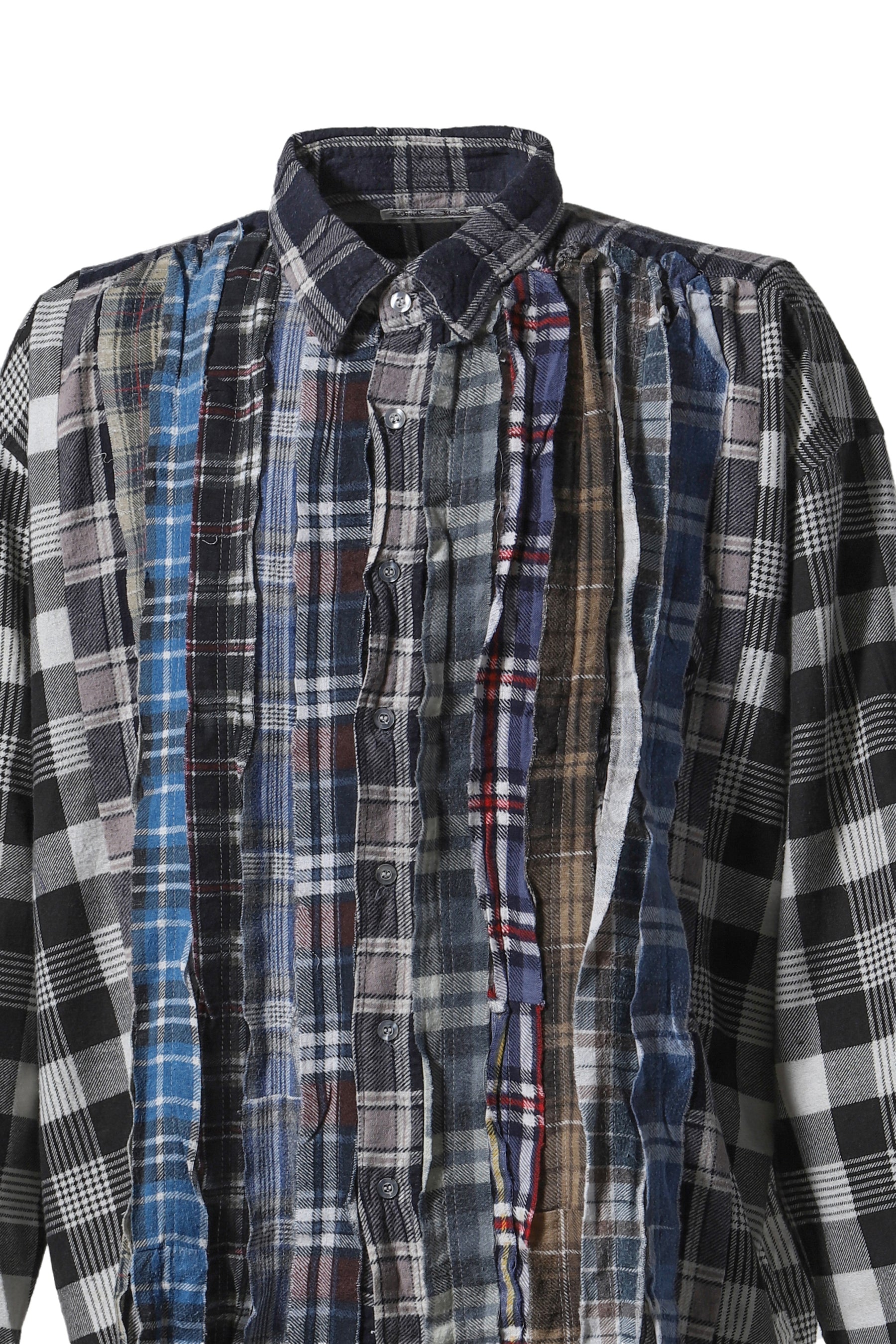 FLANNEL SHIRT -> RIBBON WIDE SHIRT / ASSORTED