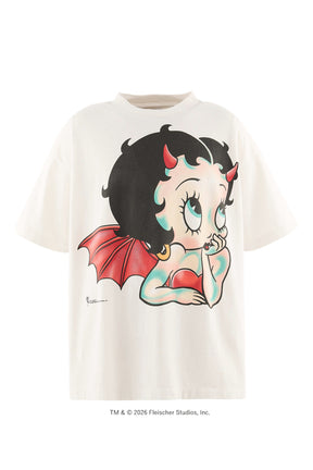 BTY_SS T-SHIRT/DEVIL / WHT