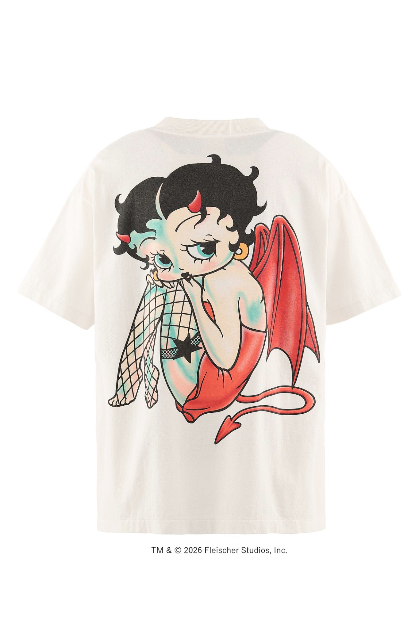 BTY_SS T-SHIRT/DEVIL / WHT
