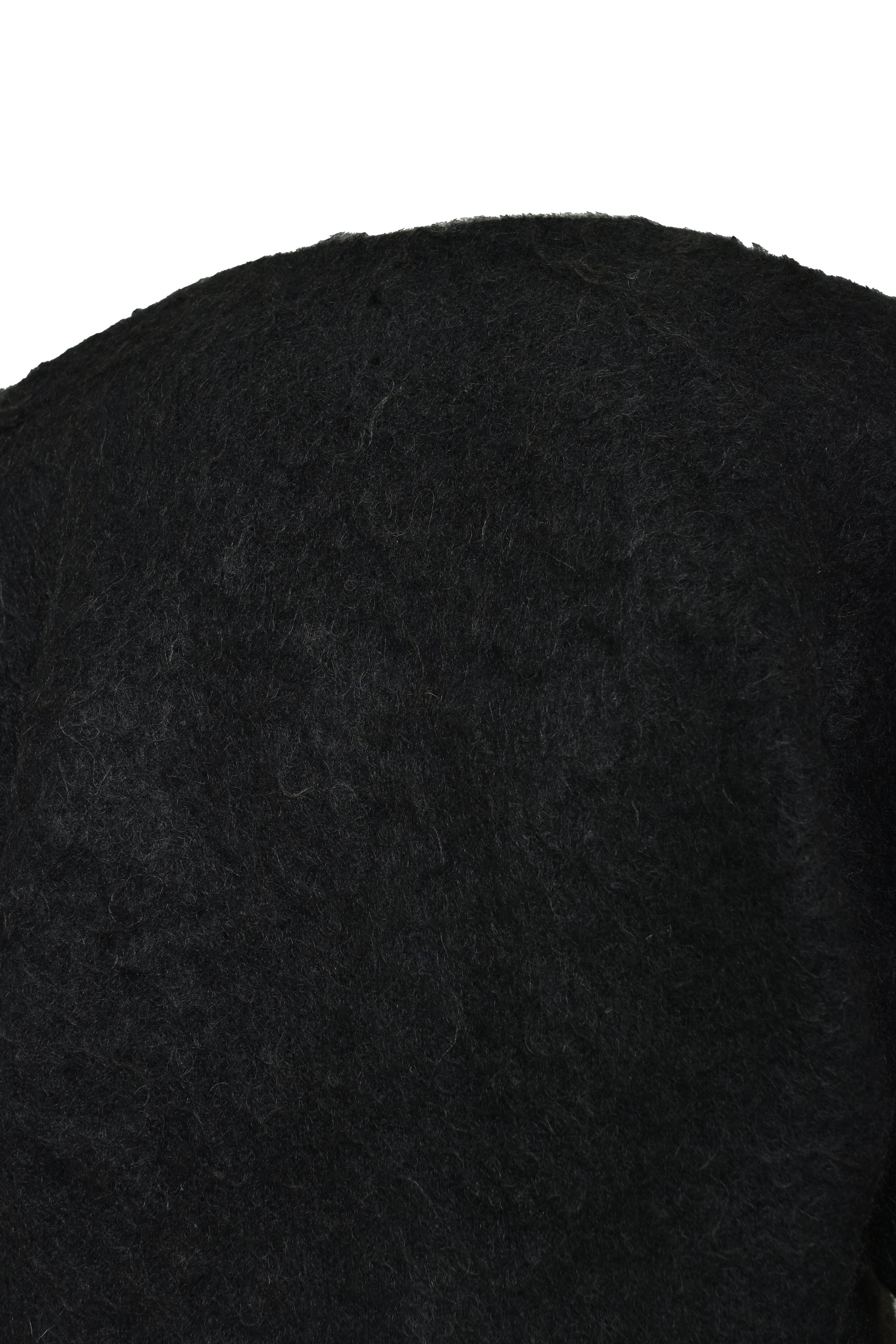 KNIT CARDIGAN/TRIM / BLK