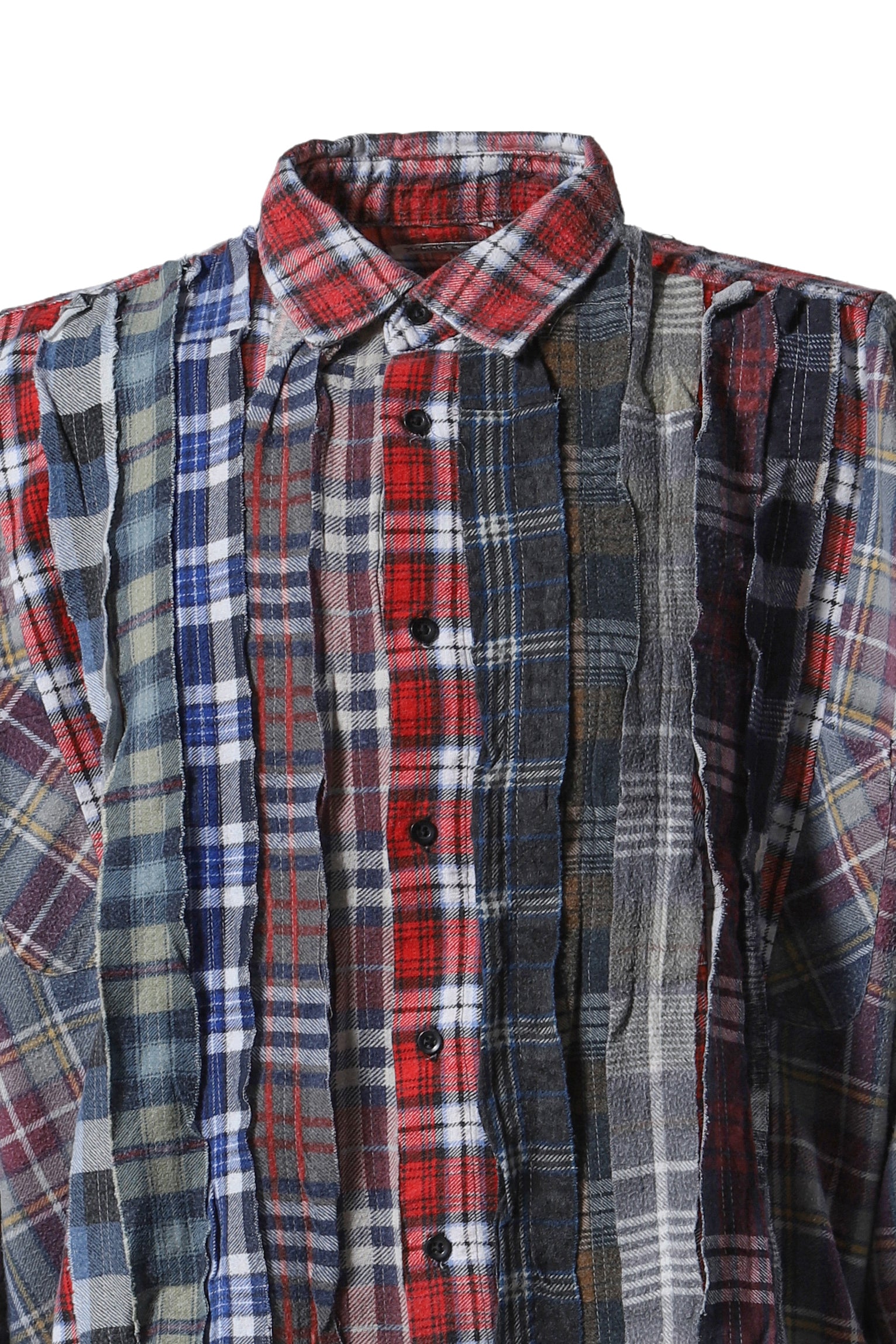 FLANNEL SHIRT -> RIBBON WIDE SHIRT / ASSORTED