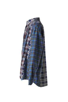 FLANNEL SHIRT -> RIBBON WIDE SHIRT / ASSORTED