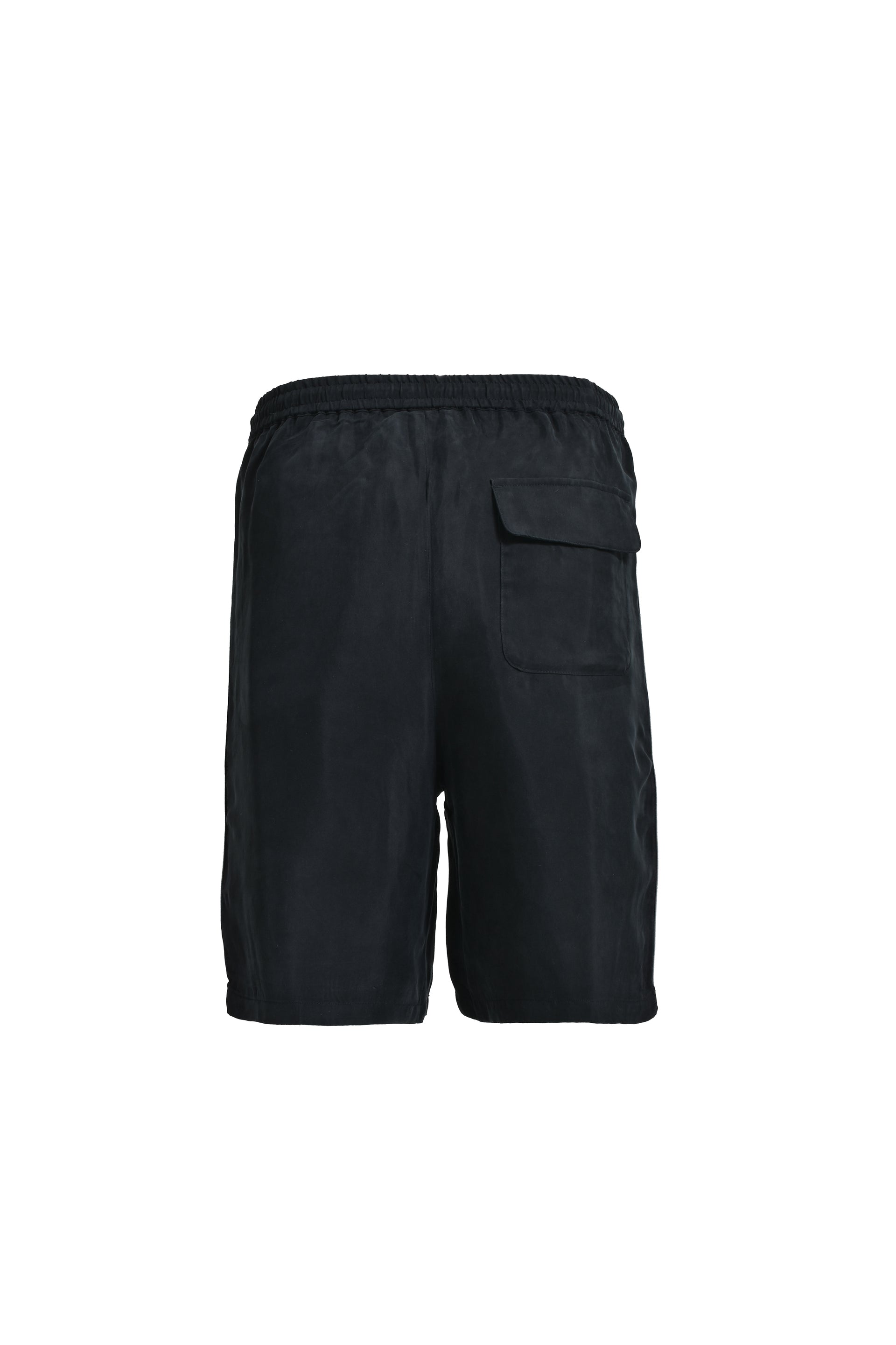 BREATH SCRIPT LOGO LINE SHORTS / BLK