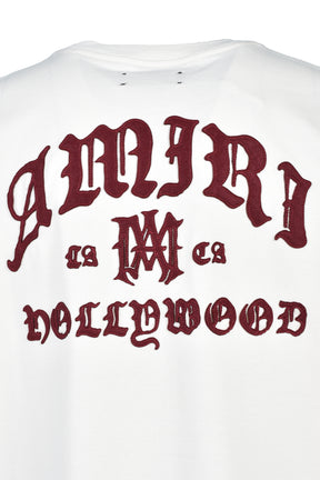 AMIRI HOLLYWOOD OS TEE / IVORY