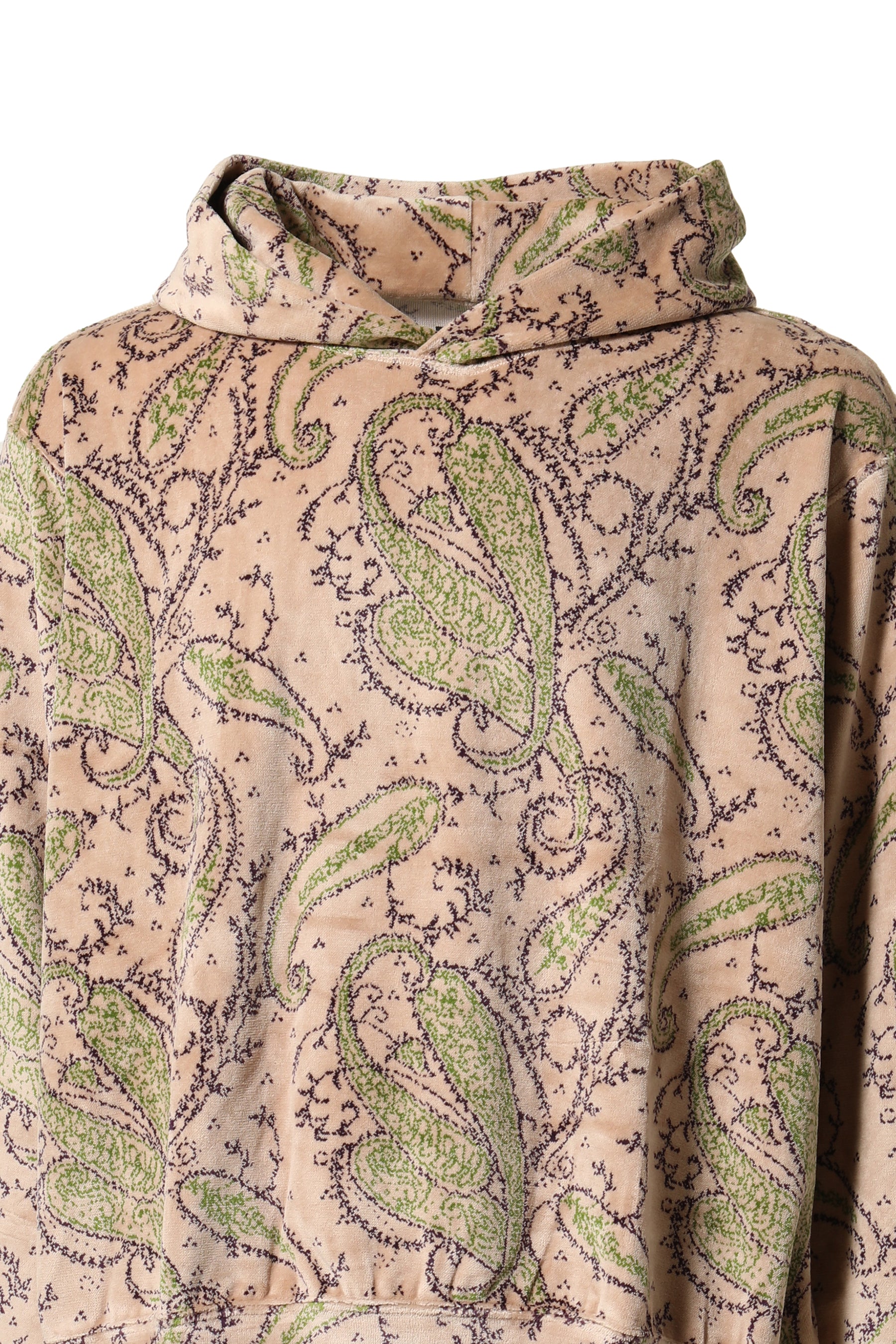 Needles ニードルズ FW23 CLASSIC HOODY - C/PE PAISLEY VELOUR JQ