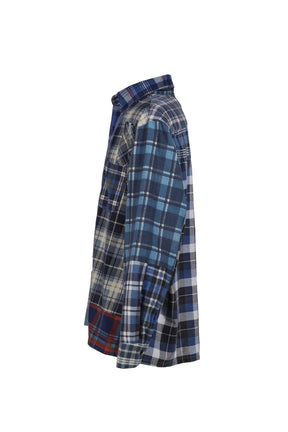 FLANNEL SHIRT -> STRAIGHT HEM SHIRT / ASSORT