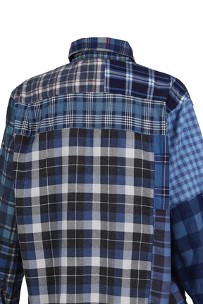 FLANNEL SHIRT -> STRAIGHT HEM SHIRT / ASSORT