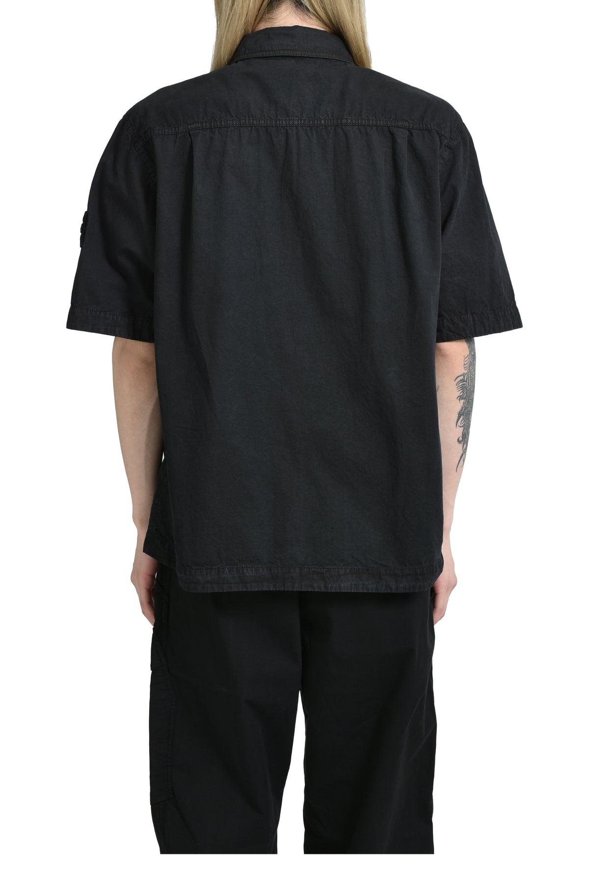 OVERSHIRT M/CORTA SHIRTS / BLK