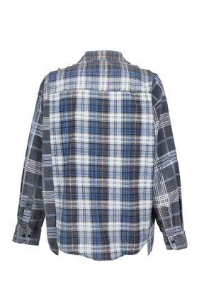 FLANNEL SHIRT -> RIBBON WIDE SHIRT / ASSORTED