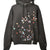 KIDS STICKER HOODIE / BLK