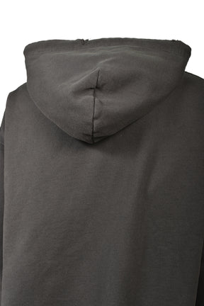 KIDS STICKER HOODIE / BLK