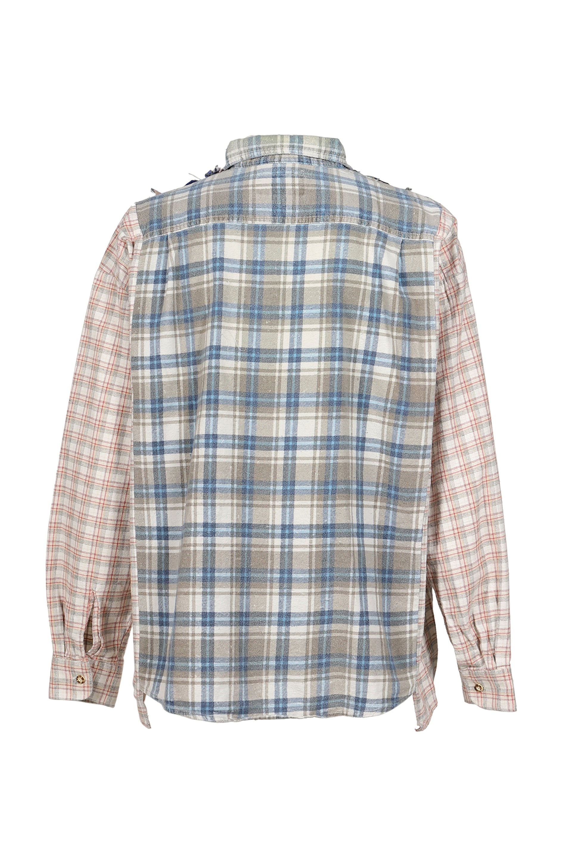 FLANNEL SHIRT -> RIBBON WIDE SHIRT / ASSORTED