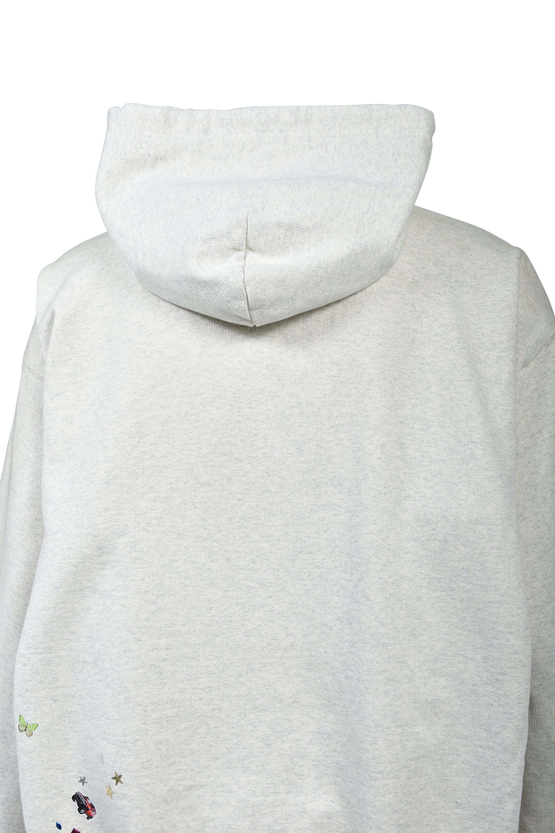 KIDS STICKER HOODIE / WHT