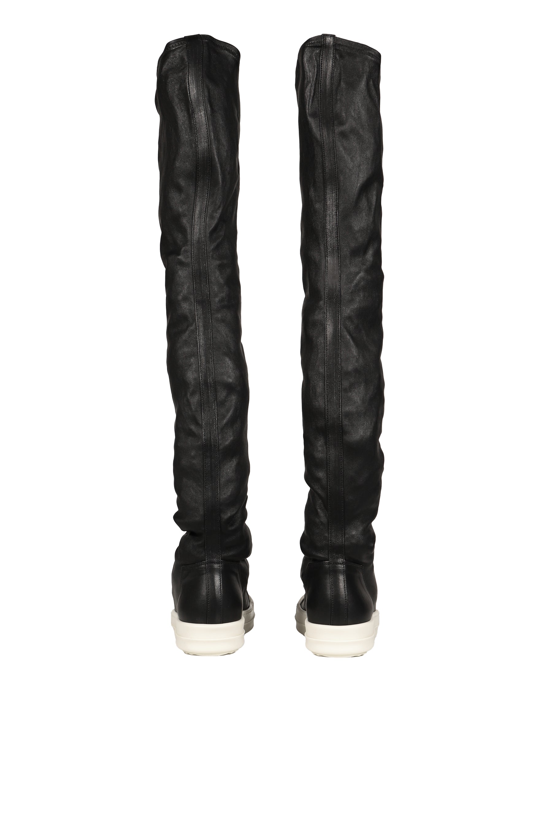 HIGH STOCKING SNEAKS / BLK MILK