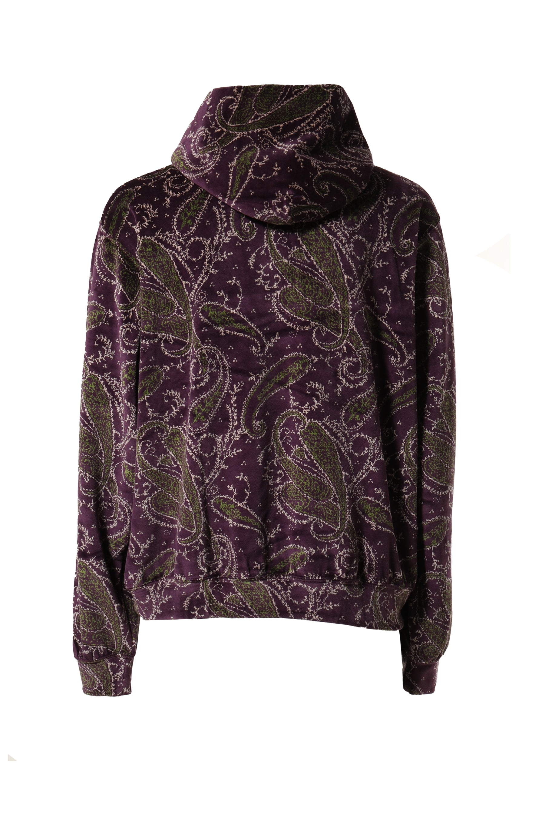 Needles ニードルズ FW23 CLASSIC HOODY - C/PE PAISLEY VELOUR JQ