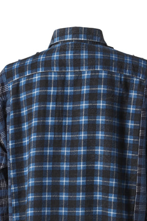 FLANNEL SHIRT -> RIBBON WIDE SHIRT / ASSORTED