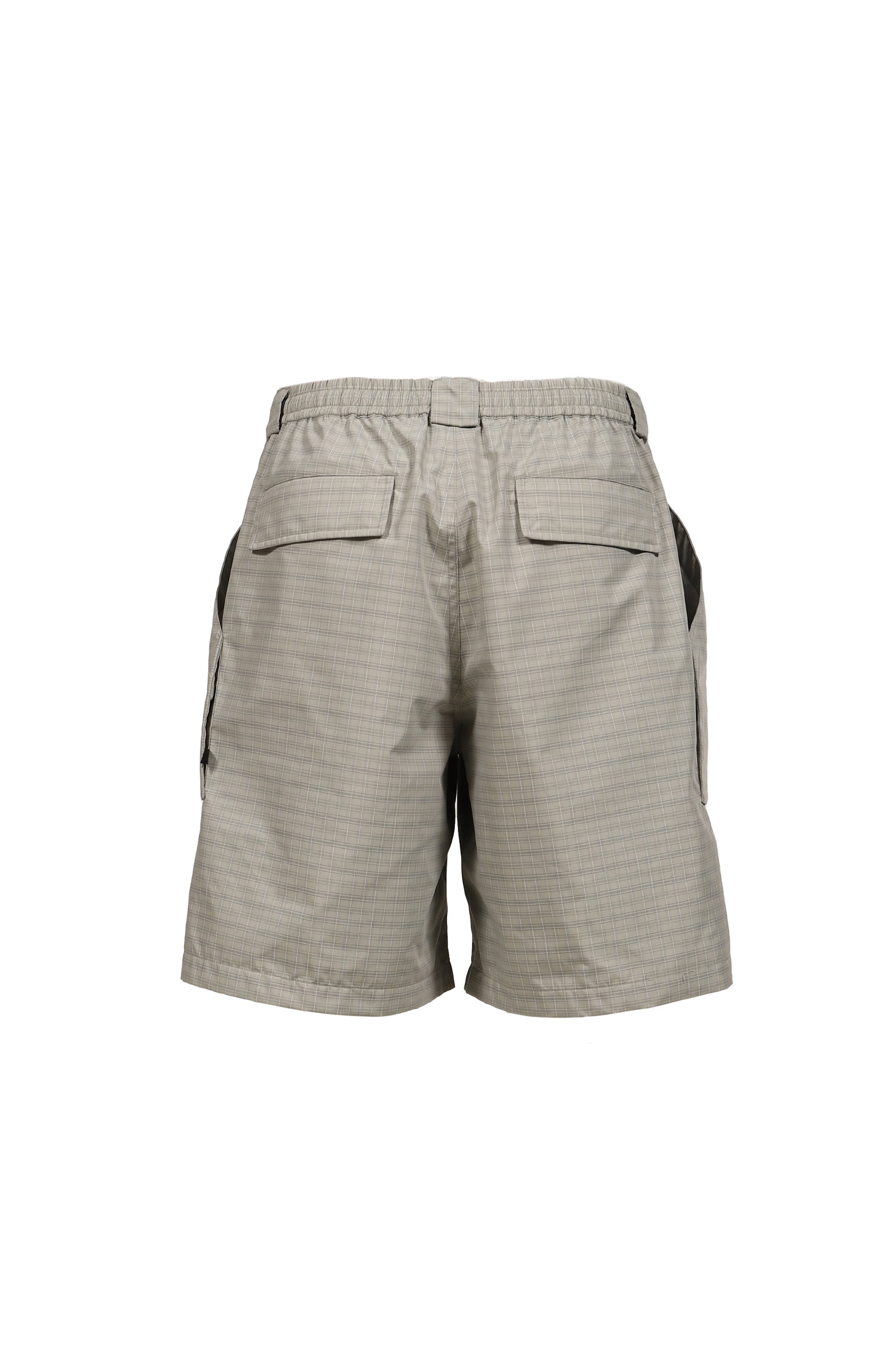 TECH 3D POCKET CARGO SHORTS SUMMER PLAID / LT.GRY